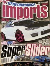PERFORMANCE IMPORTS Car Magazine #153 “Super Slider” Poster Inside