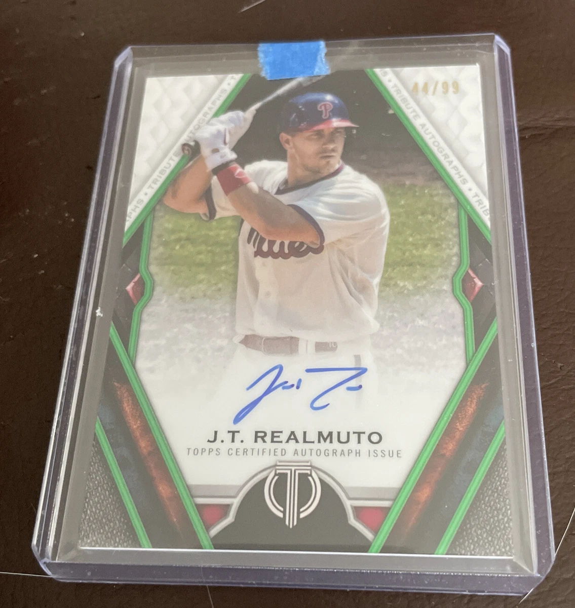 2021 Topps Tribute - J.T. Realmuto #TA-JR for sale | eBay