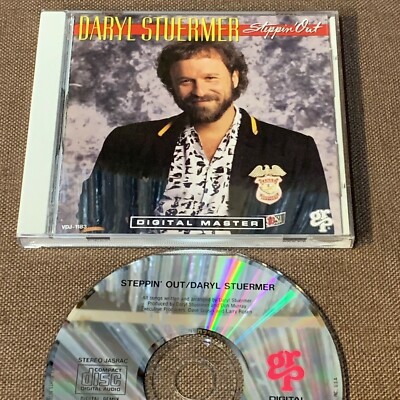 Daryl Stuermer Steppin out CD Japan 8 Tracks GRP Vdj-1183