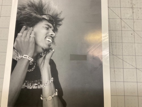 PROMO 8x10 photo SHOCK G Digital Underground Humpty hump record album cd lap - Picture 3 of 3