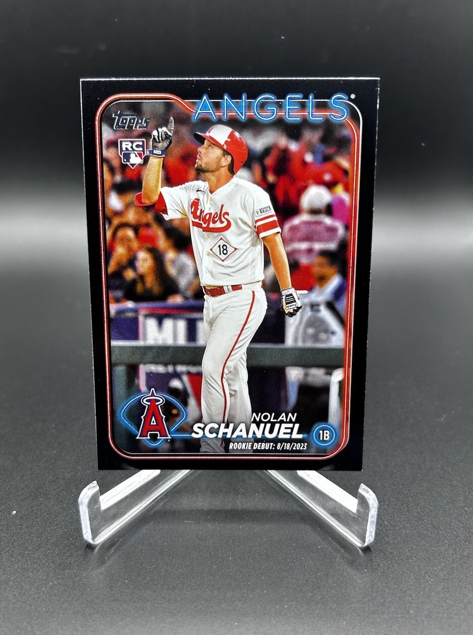 Nolan Schanuel 2024 Topps Update Series - Rookie Debut Black #US193 /74 (RC)