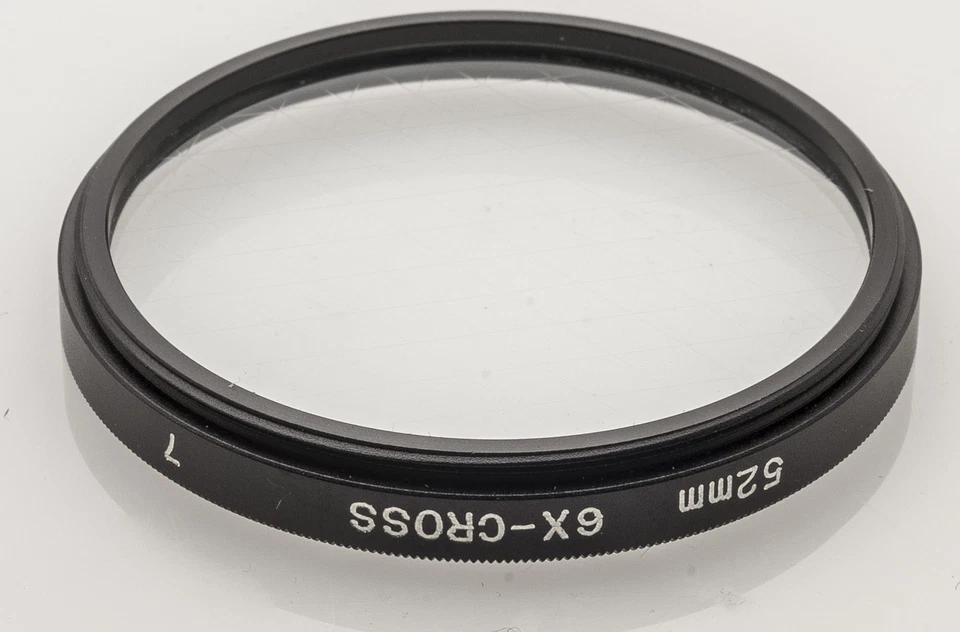 Hoya Lattice Filter 52mm 6x-Cross 7 IN Case 52 MM - Image 2 of 3