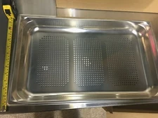 Vollrath 90053 Model-"Super Pan 3"-Full Size x 2" D Perforated Food Pan