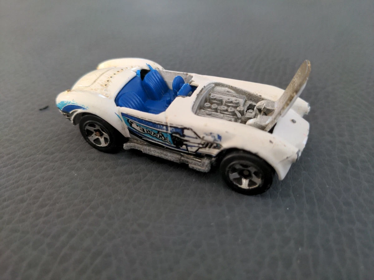 Vintage Hot Wheels Classic Cobra White All Metal 1982 Production