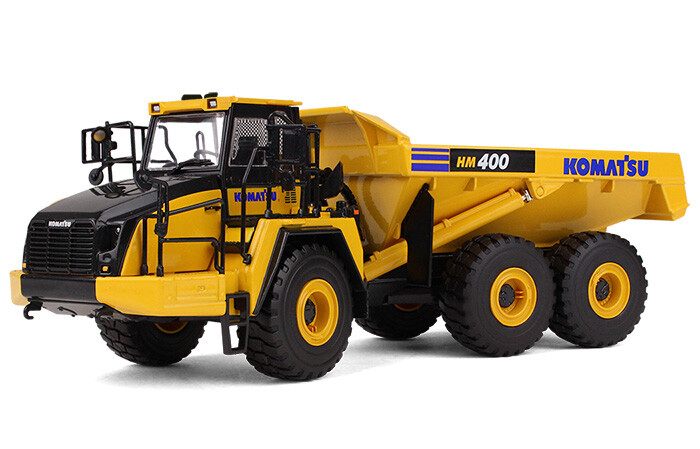 KOMATSU HM400-3 ダンプトラック 1:50 希少／ジャンク】KOMATSU HM400-3 ダンプトラック 1:50 - メルカリ