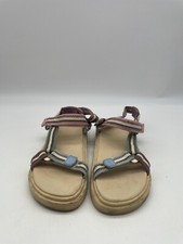 Wonder Nation Girls Beige / Pink Sandals Shoes Size 5