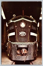 Postcard A 314, Monongahela Railways 1216, Brownsville, PA., Vintage