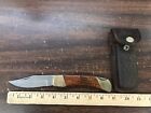 dekalb pocket knife with leather case