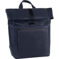 Leonhard Heyden Den Haag Rucksack Leder 40Cm Laptopfach #LHD-906758 (Blau)