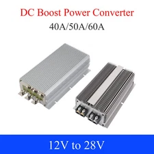 40A 50A 60A DC Power Converter 12V to 28V Boost Power Module for Automotive