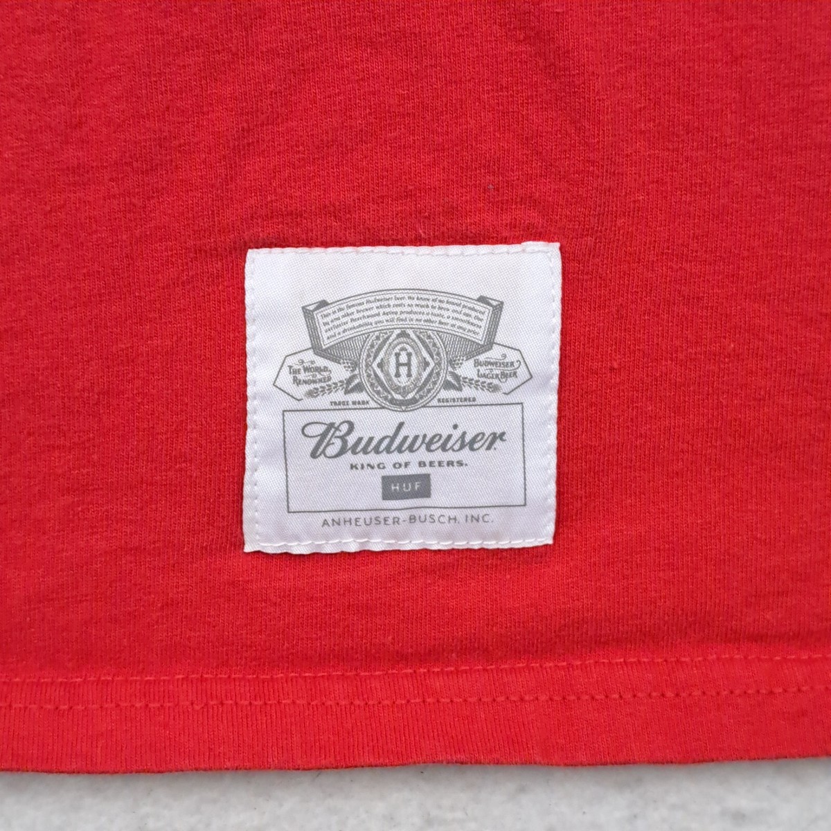 HUF X Budweiser men s button up This top Depop