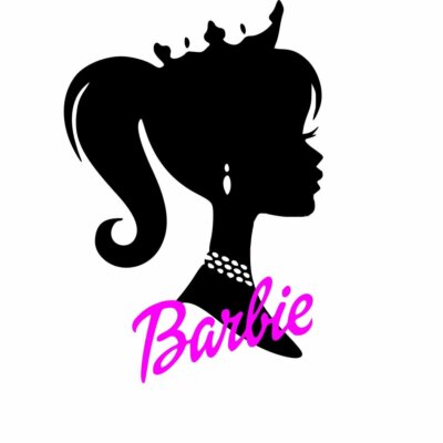 barbie logo fabric
