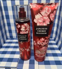 NEW Bath  Body Works JAPANESE CHERRY BLOSSOM Body Cream and Fragrance Mist