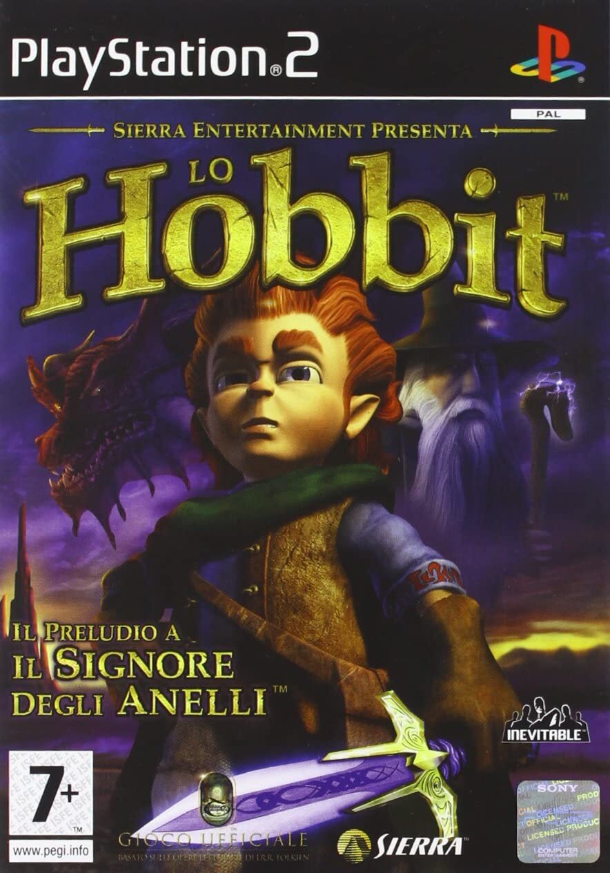 Lo Hobbit Playstation PS2 edizione italiana prima stampa NUOVO SIGILLATO