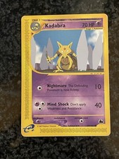 POKÉMON KADABRA SKYRIDGE NO HOLO ENG NEAR MINT PSA BGS