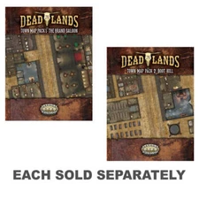 Pinnacle Entertainment Group Deadlands Map Pack Role Playing Game Ages 12+