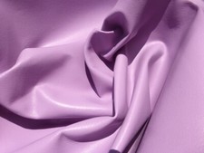 Lambskin leather Thin hide Lavender Pink slightly firm tempered smooth finish
