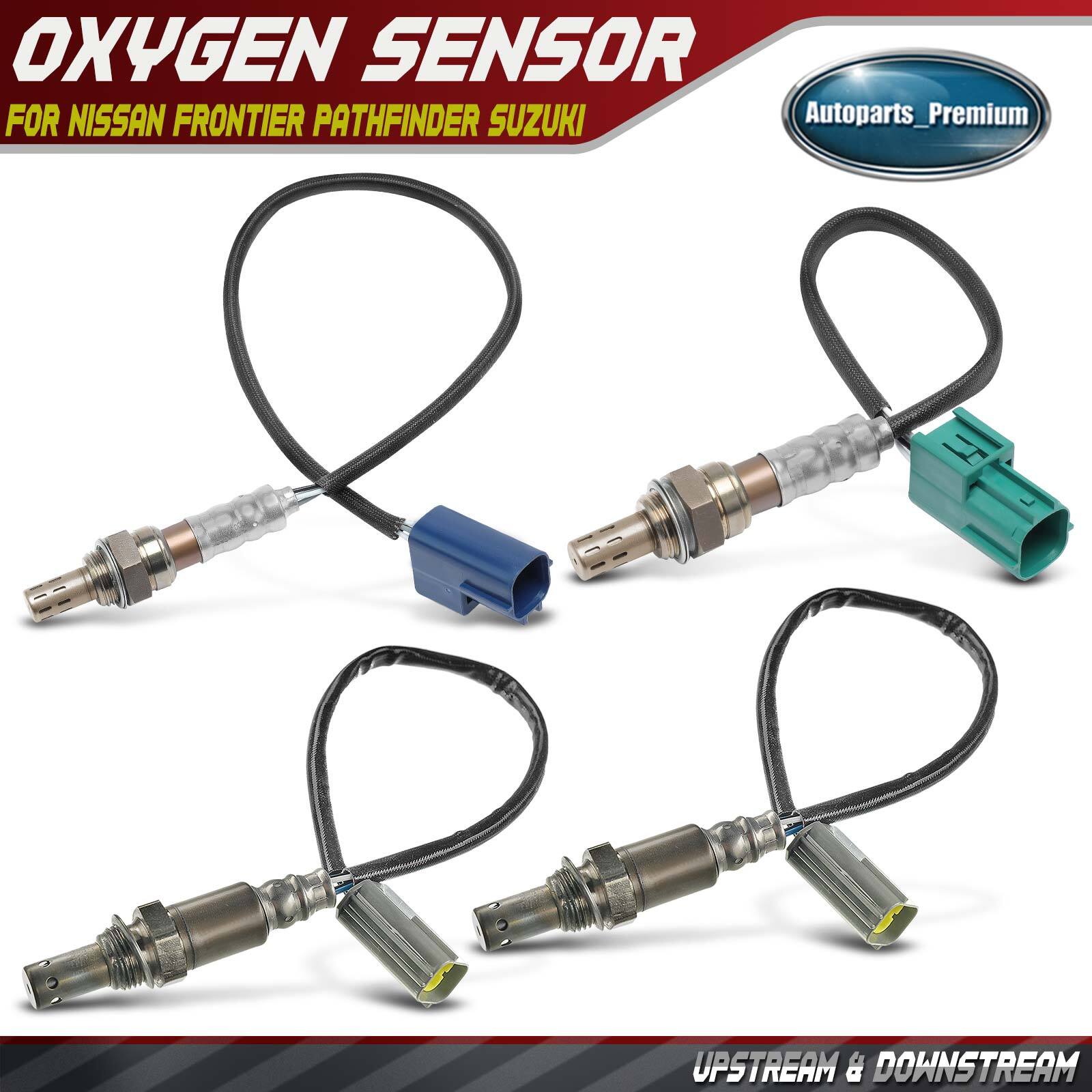 4pcs Upstream&Downstream O2 Oxygen Sensor for Nissan Frontier ...