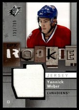 2009-10 SPx Yannick Weber Rookie 731/799 Montreal Canadiens #152