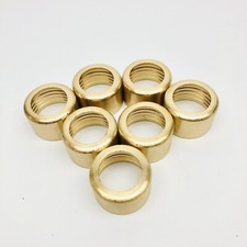 LOT OF 7 DIXON R125BS-A SCONILL STYLE BRASS FERRULE
