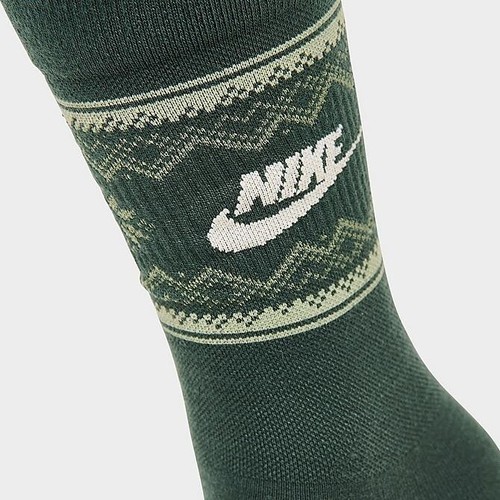 NIKE Everyday Essentials Fair Isle Crew Socks FZ3071 $16 - 第 10/11 張圖片