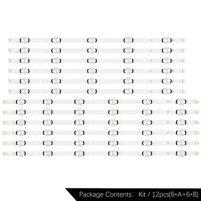 LED Backlight strip For LG 60'' TV 60LF6100-UA 60LF6090-UB 60LY340C-UA (12 strip)