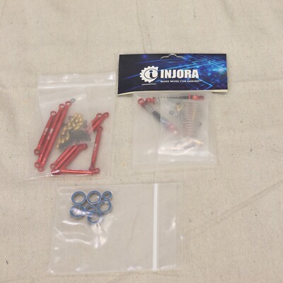 SCX24 Upgrades Injora Chassis links And Shocks