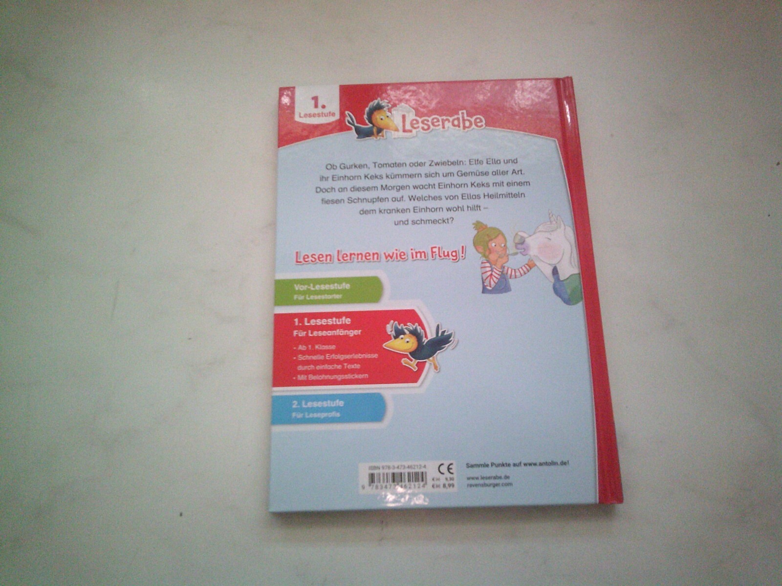 Thumbnail - Elfe Ella Und Der Einhorn-schnupfen Lesestufe 1 Ravensburger Neu