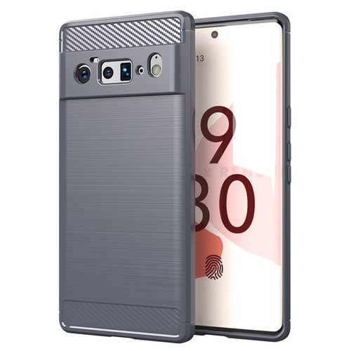 Xcellence Custodia Resistente Morbida Antiurto in Fibra di Carbonio per Google Pixel 6 / 6Pro /6A - Foto 11 di 16