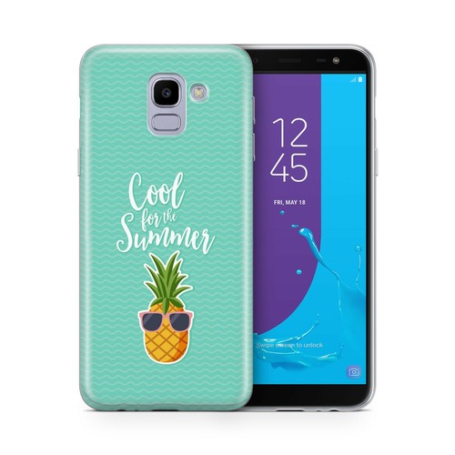 PINEAPPLE 4 ANANAS FUN PHONE CASE COVER FOR SAMSUNG A3 A5 A6 A7 A8 J3 J5 J6 J7 - Photo 4 sur 7