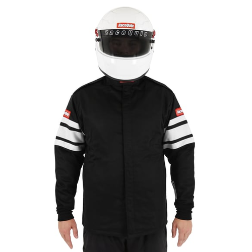 Veste Pilote Course RaceQuip SFI 3.2A/1 – Noire 3X-Large – Simple Couche