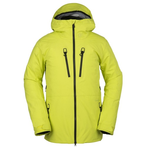 Men's Hooded Heavyweight Winter Jacket Green Size XXL New ZXBLK