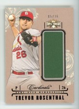  2014 TOPPS TRIPLE THREADS TREVOR ROSENTHAL UNITY JUMBO JERSEY 5/36 CARDINALS