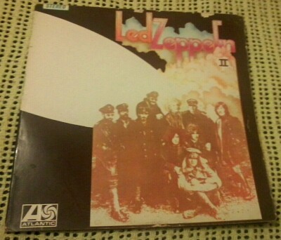 LED ZEPPELIN II (2) VINYL LP 1969 ORIG AUST RARE GREEN ATLANTIC