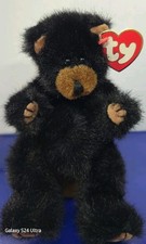 Ty Beanie Baby "Ivan" 1993 - The Attic Treasures Collection Jointed Black Bear