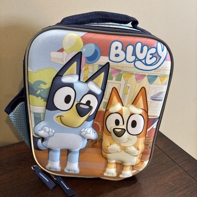 New without Tags BLUEY Siblings Polyester Reusable Kids Lunch Box Bag 8 x10   y1