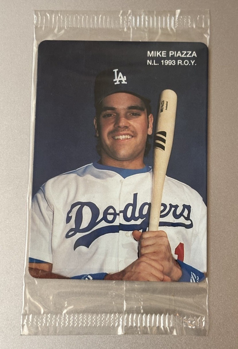 💎 1994 Mother’s Cookies Mike Piazza #1 ROY Factory Sealed Dodgers RC ⚾️🔥