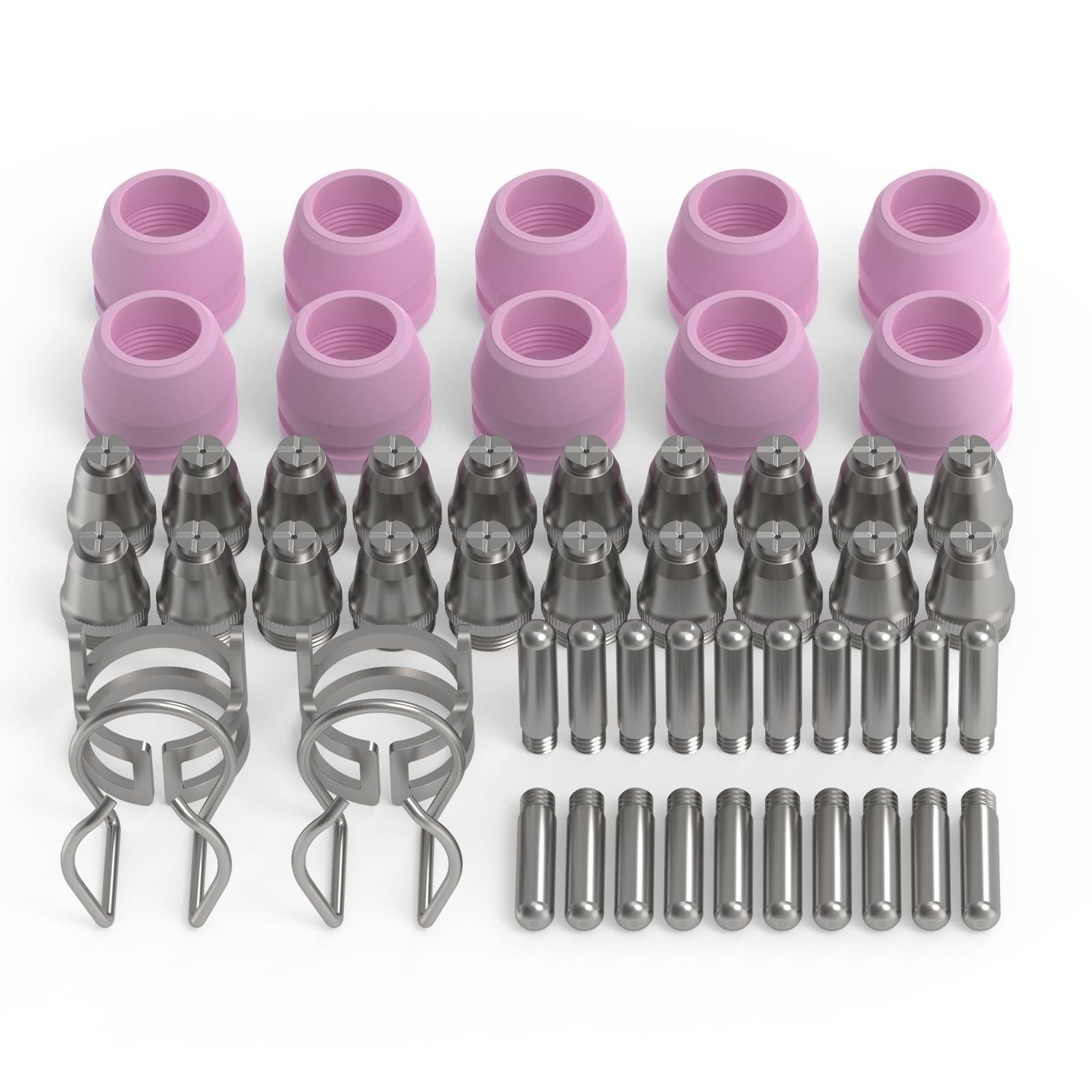 YESWELDER 54PCS AG-60 Plasma Cutter Torch Consumables Kit(Standard)/ 20 x...