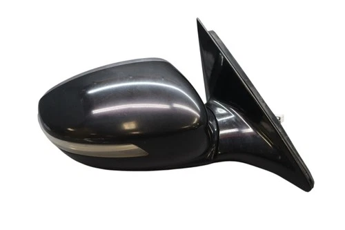 11-13 Hyundai Equus Front Right Side Rear Door View Mirror Assembly Black Oem