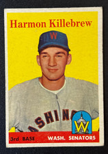 Top 10 Harmon Killebrew Baseball Cards 12