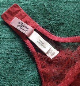 Agent Provocateur Set Bra & Suspender Belt Pink Lace Willa Unworn Valentine gift