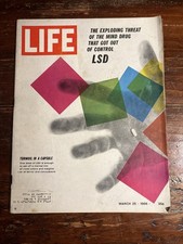 The Exploding Threat of The Mind Drug LSD March 25 1966 VINTAGE LIFE MAGAZINE