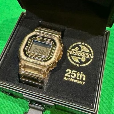Casio G-Shock 25th Anniversary Ocean Grey Digitaluhr gebraucht aus Japan