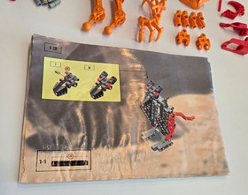 LEGO BIONICLE Master Builders Set 10023 w/Instructions, No Box, 100% Complete!