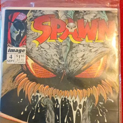 Image Comics Spawn #4 Todd McFarlane Cover/Story Direct Edition