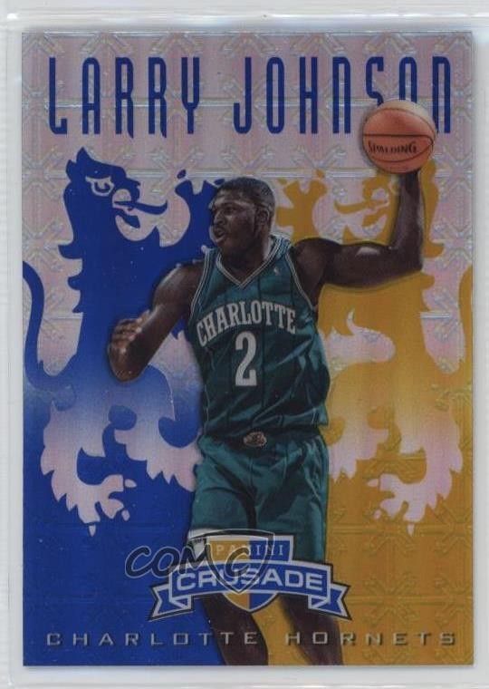 2012-13 Panini Crusade Crusade Blue Larry Johnson #115 19ed