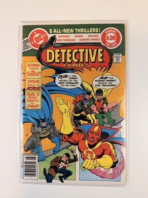 Detective Comics 493 / DC Comics Bronze Age 1980 / Batman / Newsstand
