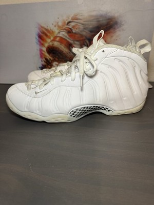 Nike Air Foamposite One Whiteout Triple White Men s Size 10 Used