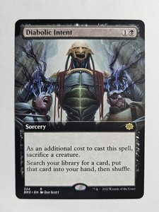 MTG Diabolic Intent FOIL 英語版　初版 Diabolic Intent | Battlebond | Star City Games