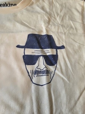 NWOT Breaking Bad Heisenberg T-Shirt Lt Yellow Size Medium Albuquerque NM